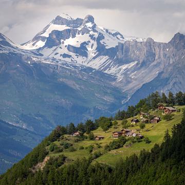 Canton of Valais Alps, Switzerland