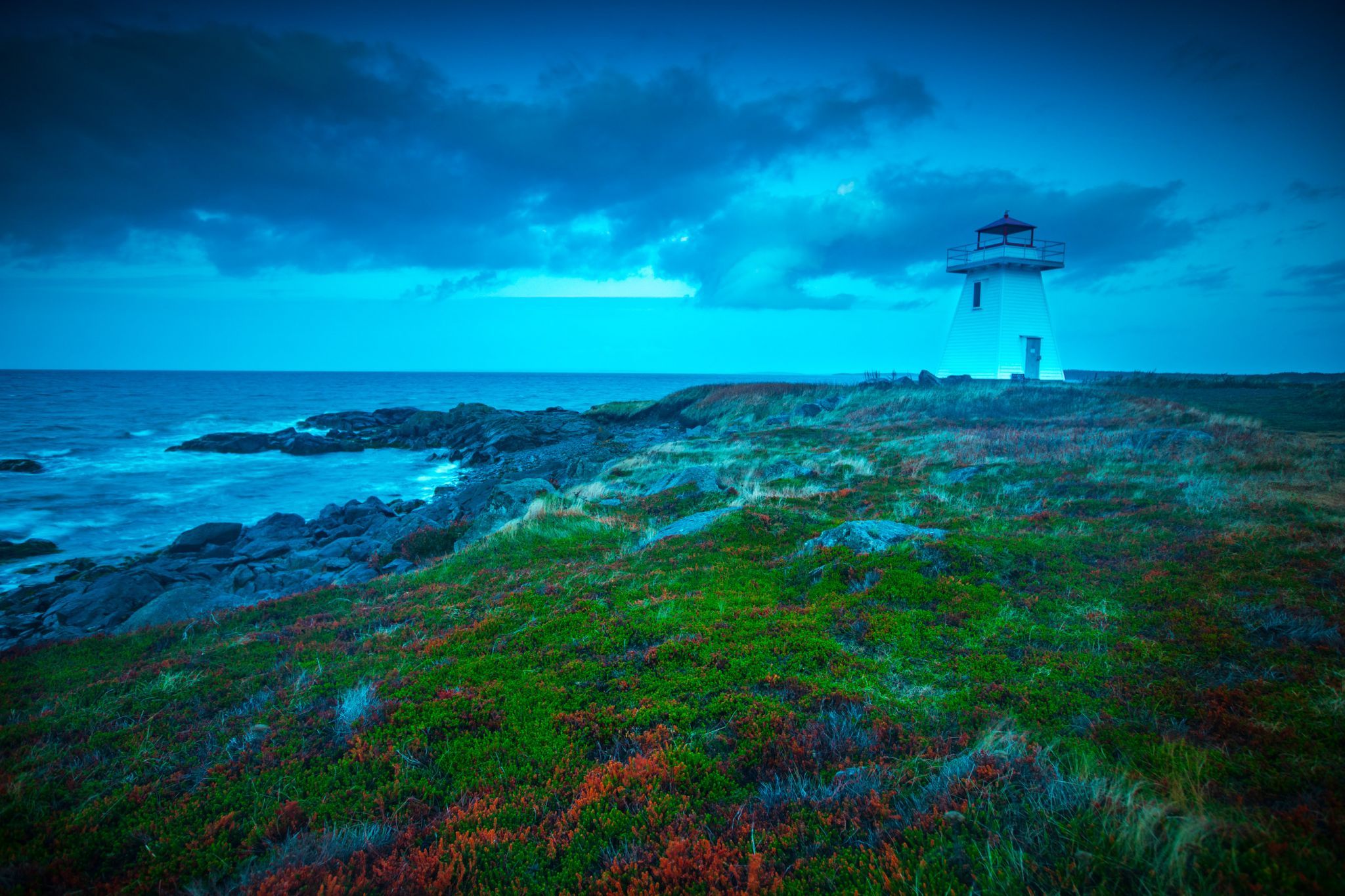 Cap Auget Lighthouse, Arichat, Isle Madame, Nova Scotia, Canada