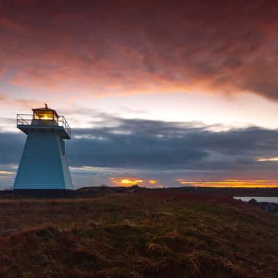 Cap Auget Lighthouse, Isle Madame, Arichat, Nova Scotia, Canada