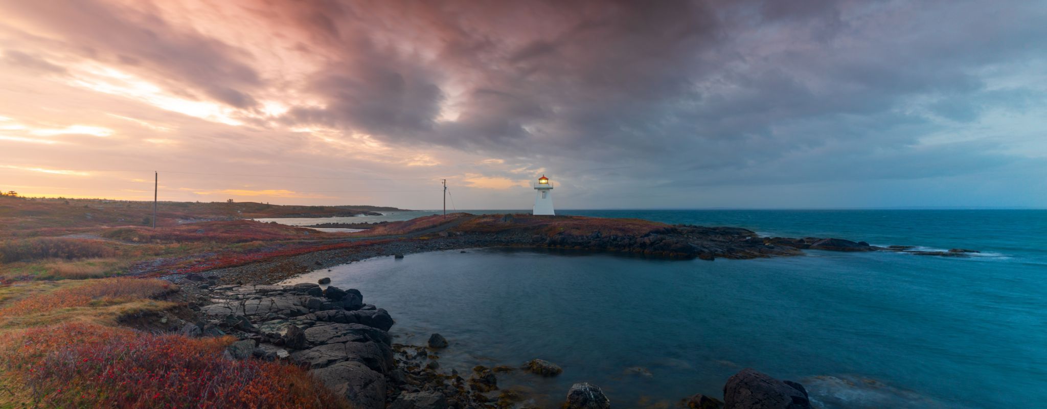 Cap Auget Lighthouse, Isle Madame, Arichat, Nova Scotia, Canada