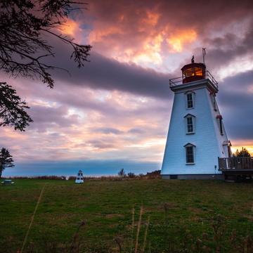 Cape Bear Lighthouse Murray River Prince Edward Island, Canada