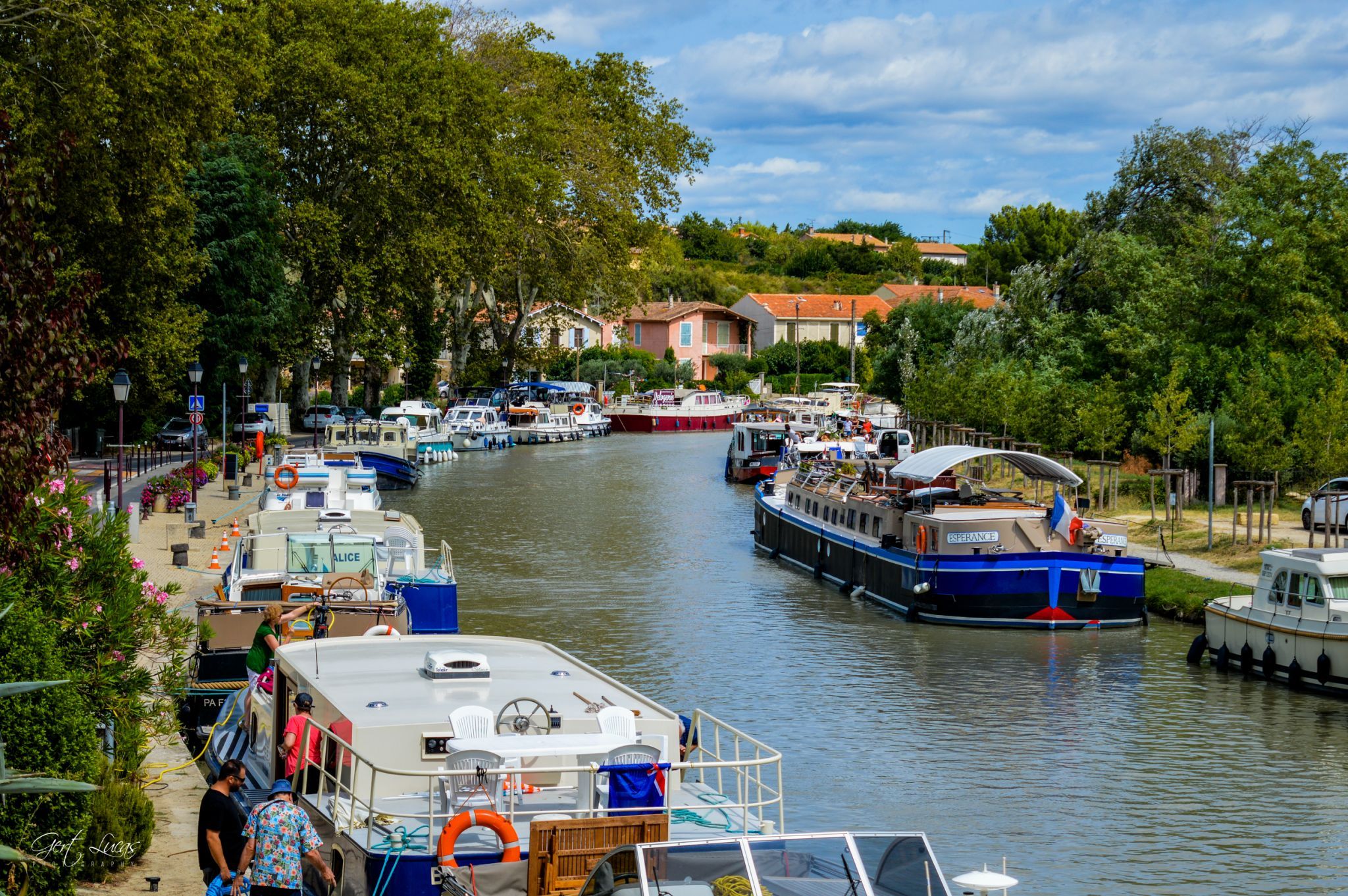Capestang - Canal du Midi, France