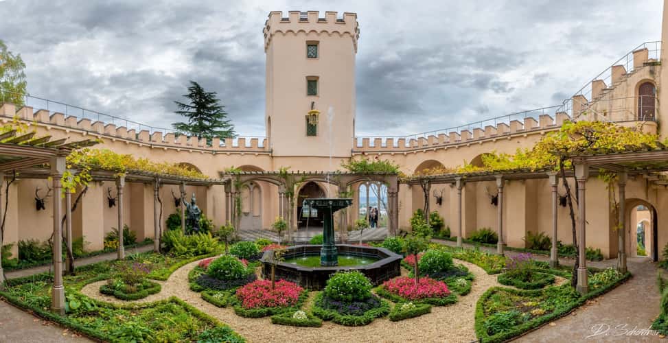 Castle Stolzenfels garden, Koblenz