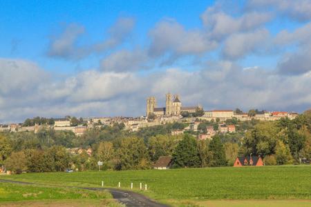 Cathedral and old town, Laon