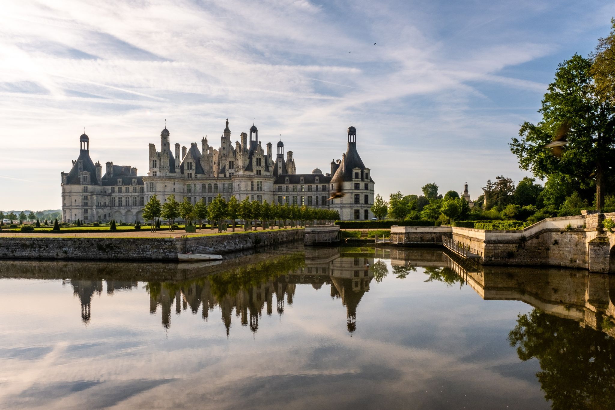 Chambord Reflection, France