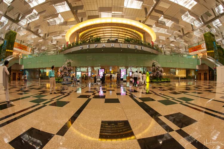 Changi departure