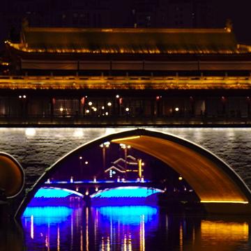 Chengdu Anshun Lang Bridge, China