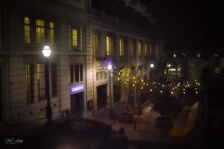 Cinematek front, Brussels