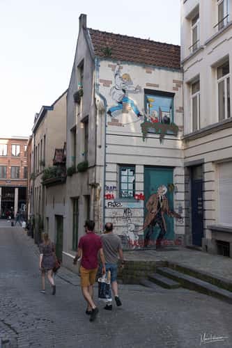 Comics street art