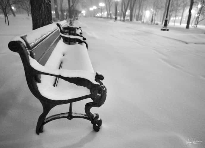 Donetsk winter view