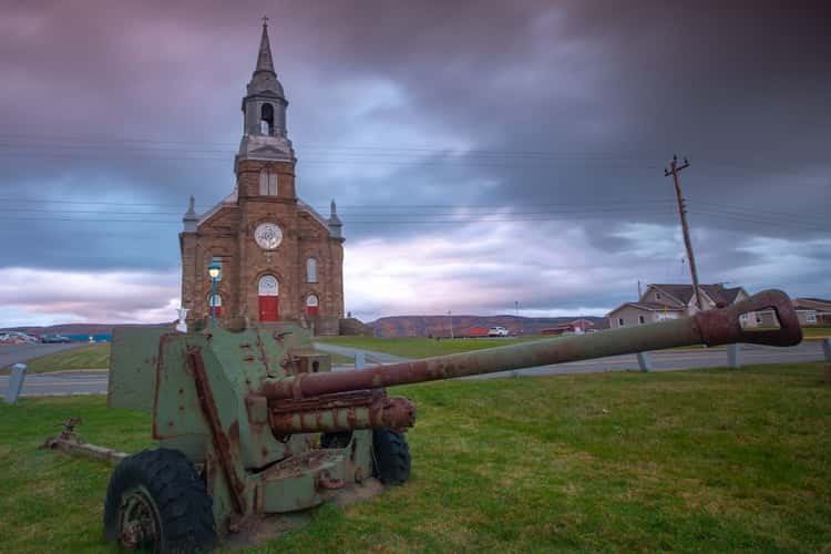 Église catholique Saint-Pierre Church Cheticamp Nova Scotia