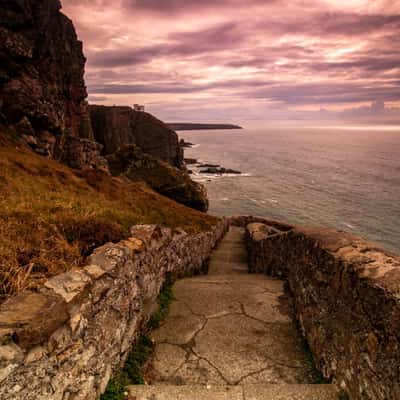 Elin's Tower, South Stack Lighthouse Holyhead Wales, United Kingdom