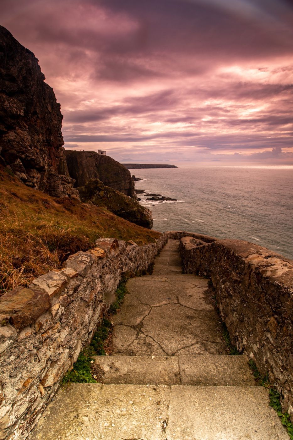 Elin's Tower, South Stack Lighthouse Holyhead Wales, United Kingdom