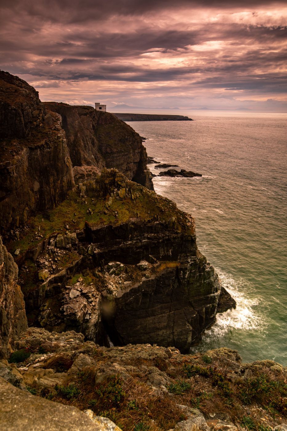 Elin's Tower, South Stack Lighthouse Holyhead Wales, United Kingdom
