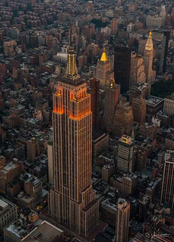 Empire state aerial