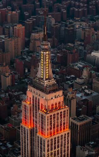 Empire state aerial