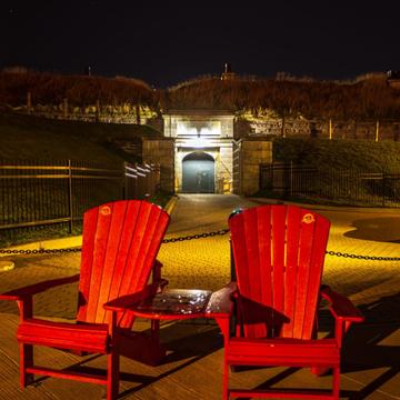 Entrance to the Citadel fort Halifax, Nova Scotia, Canada
