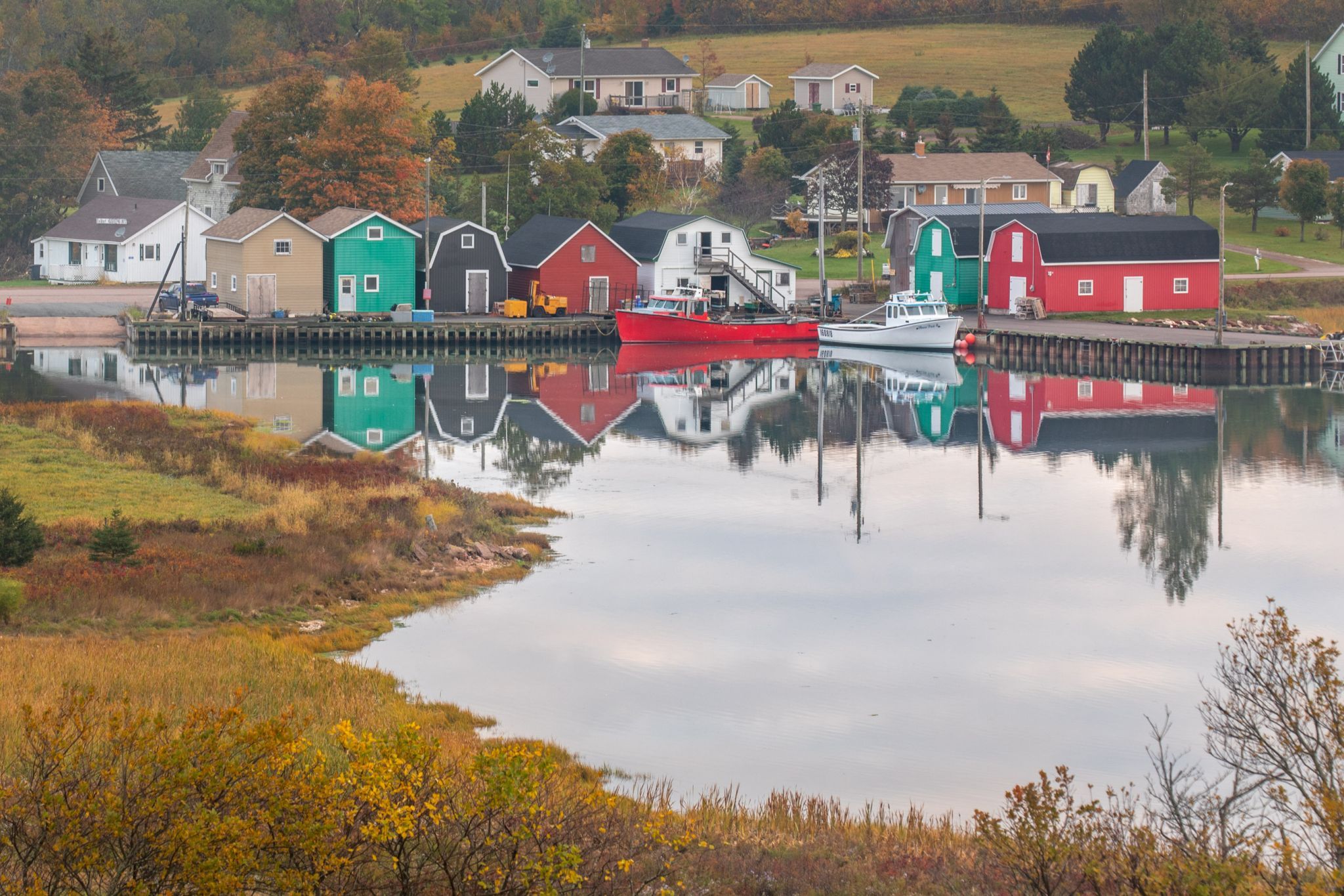 Fishing Boats, French River Prince Edward Island, Canada