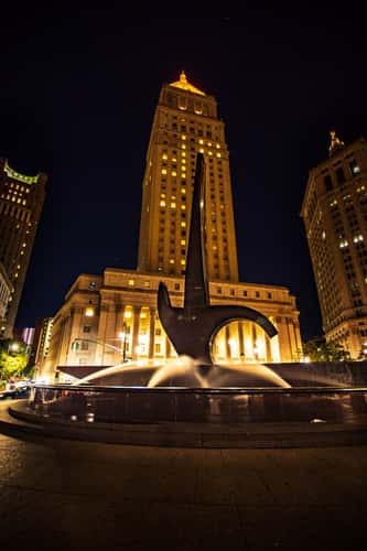 Foley Square Fountain, Manhattan, New York