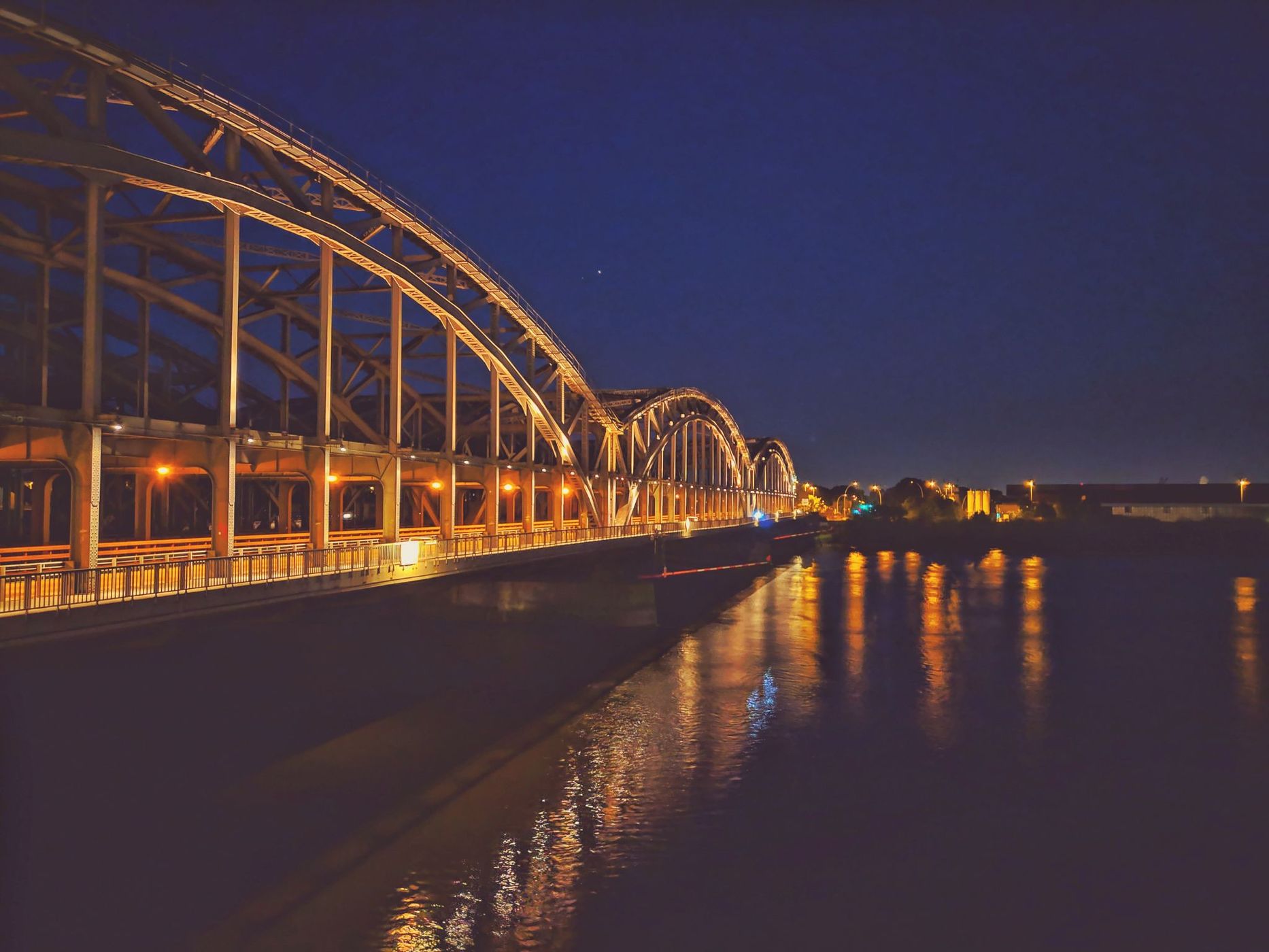 Freihafenelbrücken, Germany