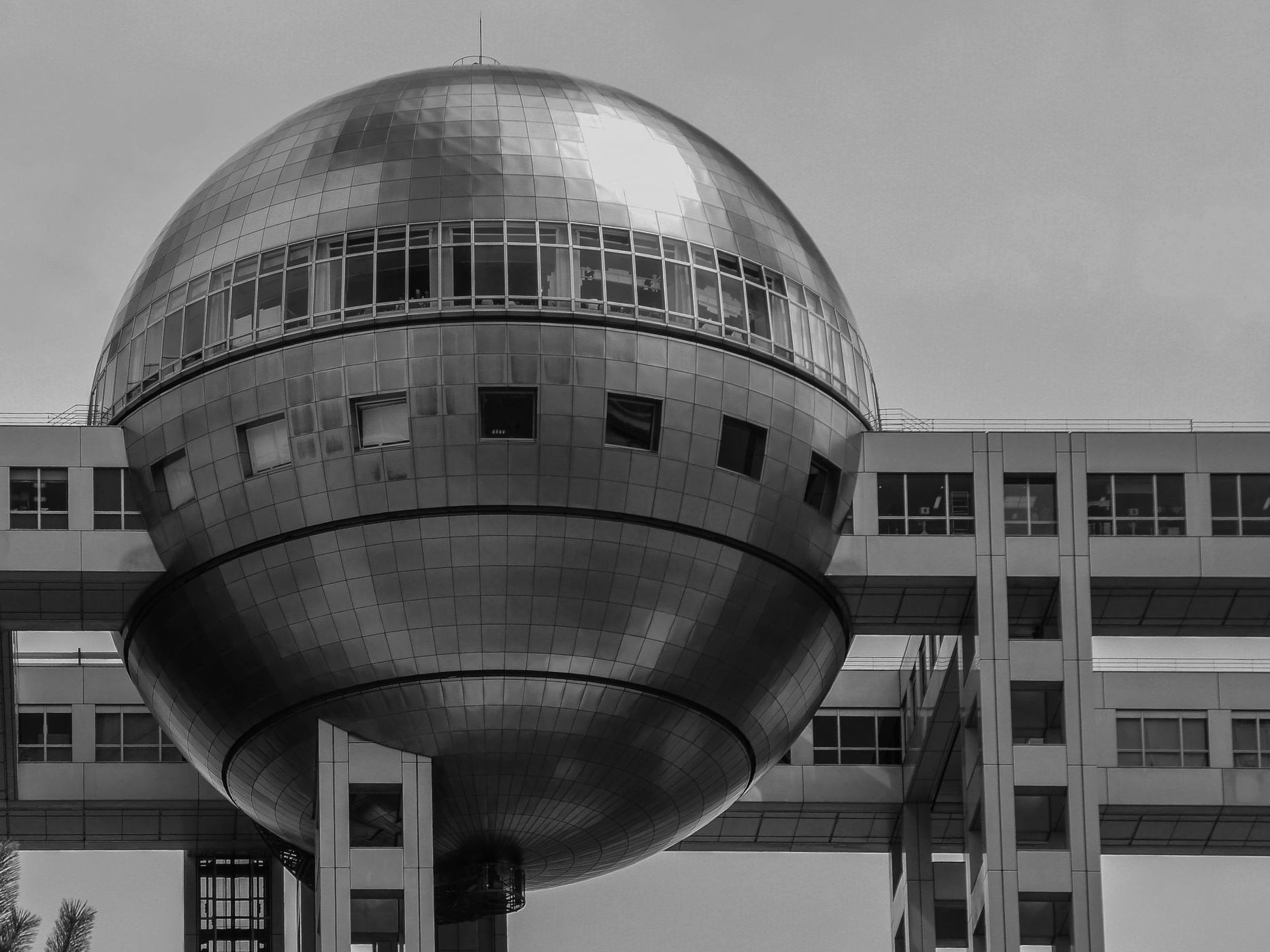 Fuji TV building, Odaiba, Japan