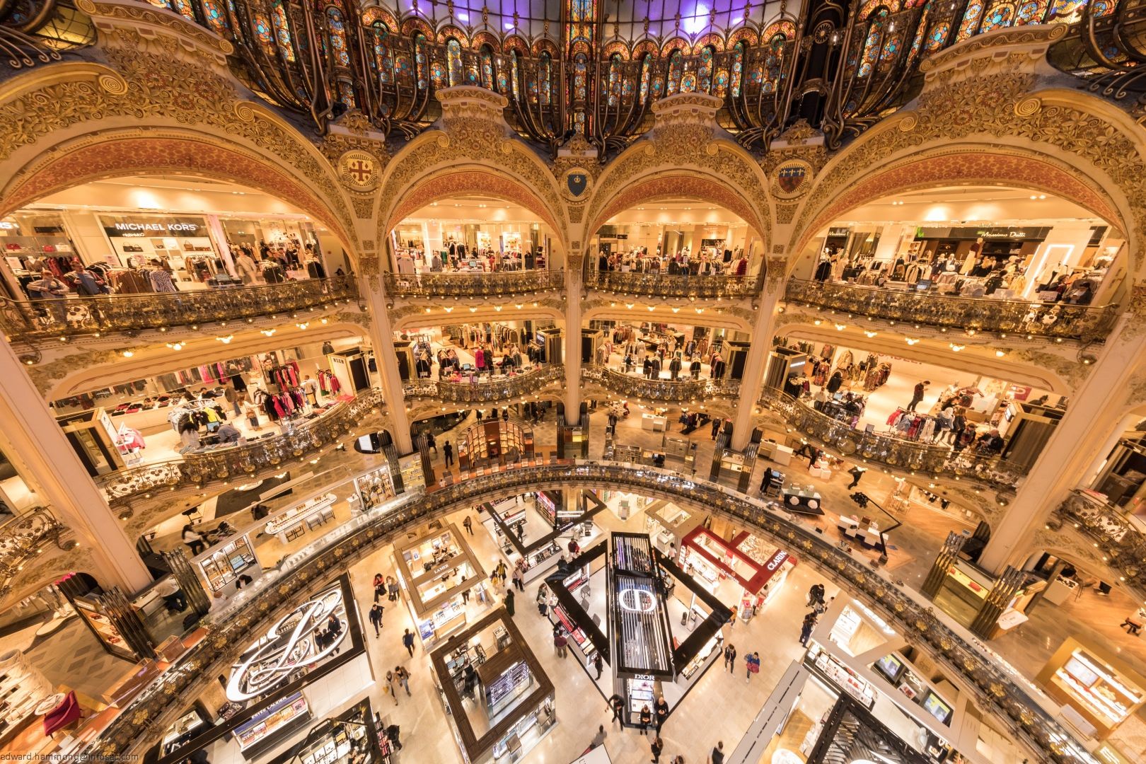 Galeries Lafayette, Paris, France