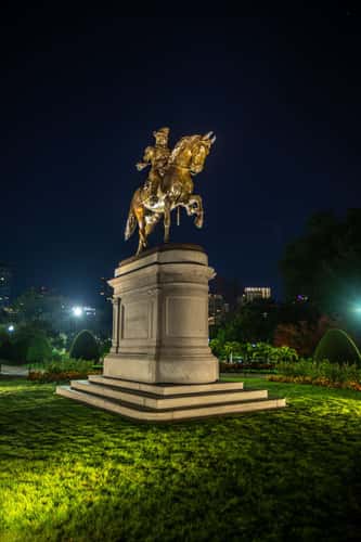 George Washington Statue Boston Public Garden, Boston