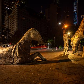 Giant Horse Sculpture, Central Park, New York, USA