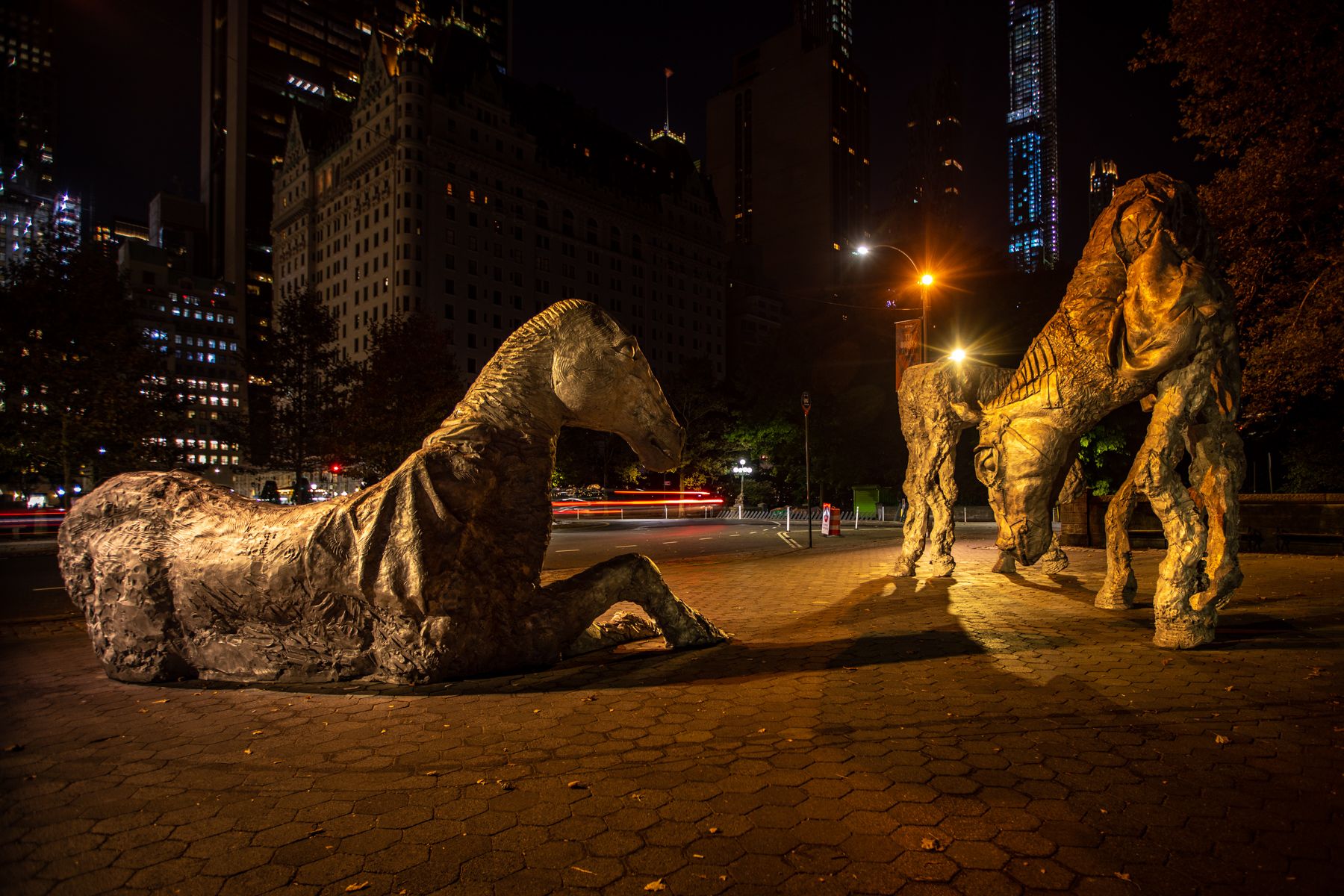 Giant Horse Sculpture, Central Park, New York, USA