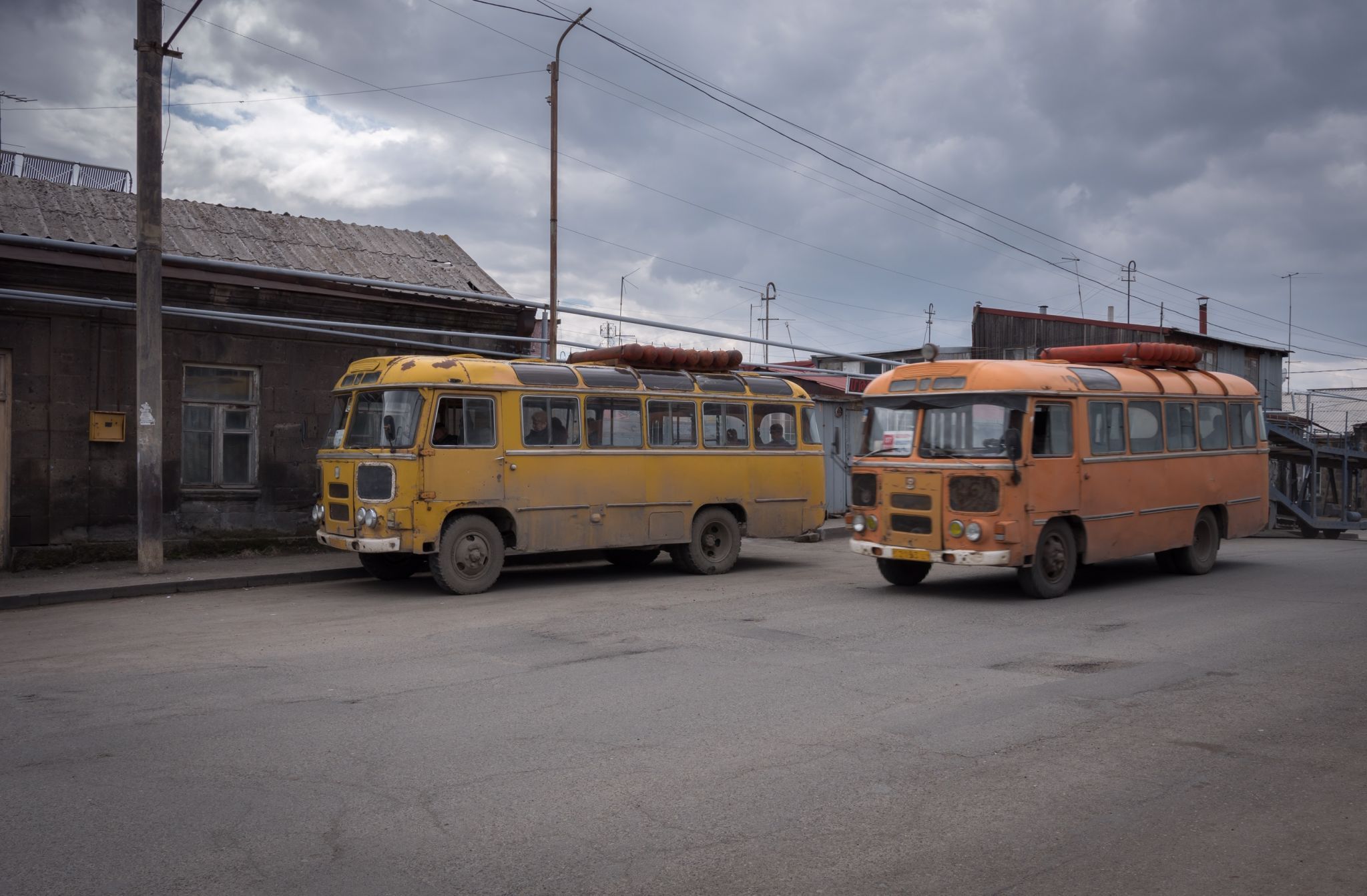 Gjumri buses, Armenia