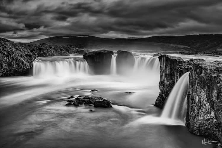 Godafoss Waterfall in Iceland