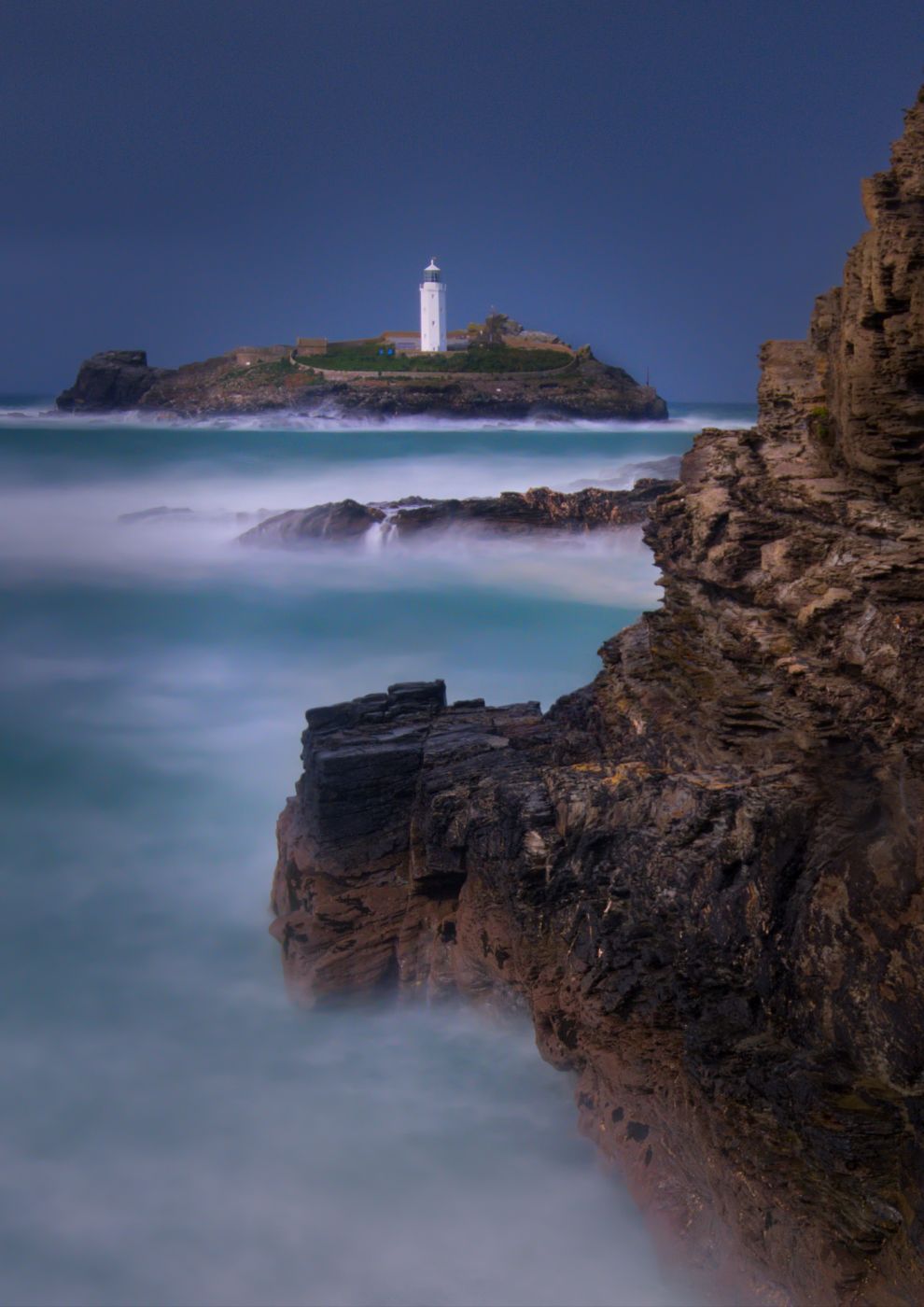 Godrevy Lighthouse, Cornwall, United Kingdom
