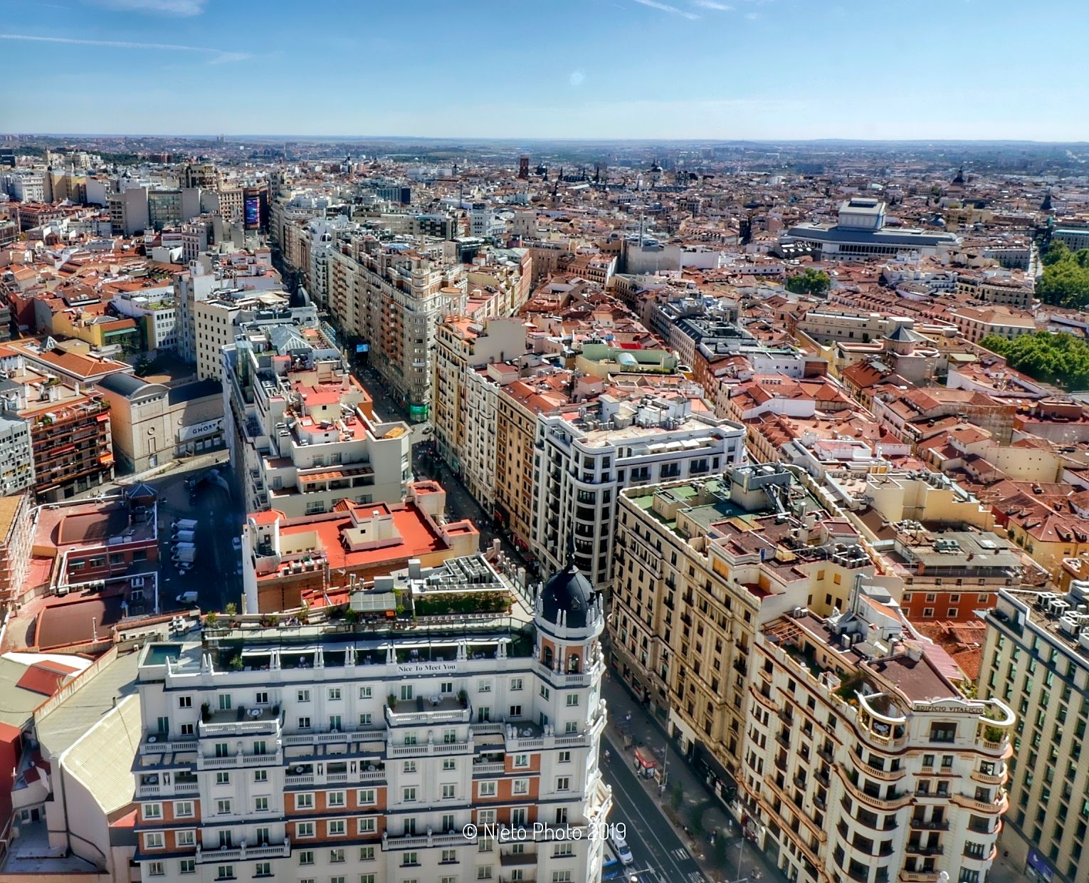 Gran Via, Madrid, Spain