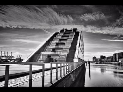 Dockland Office Building from the other side, Hamburg