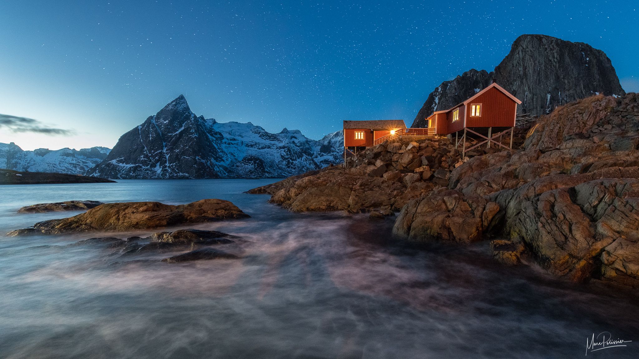 Under the Bridge of Hamnøy, Norway