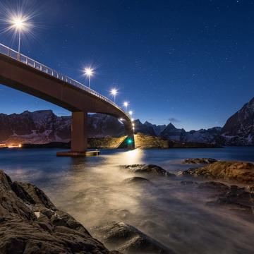 Under the Bridge of Hamnøy, Norway
