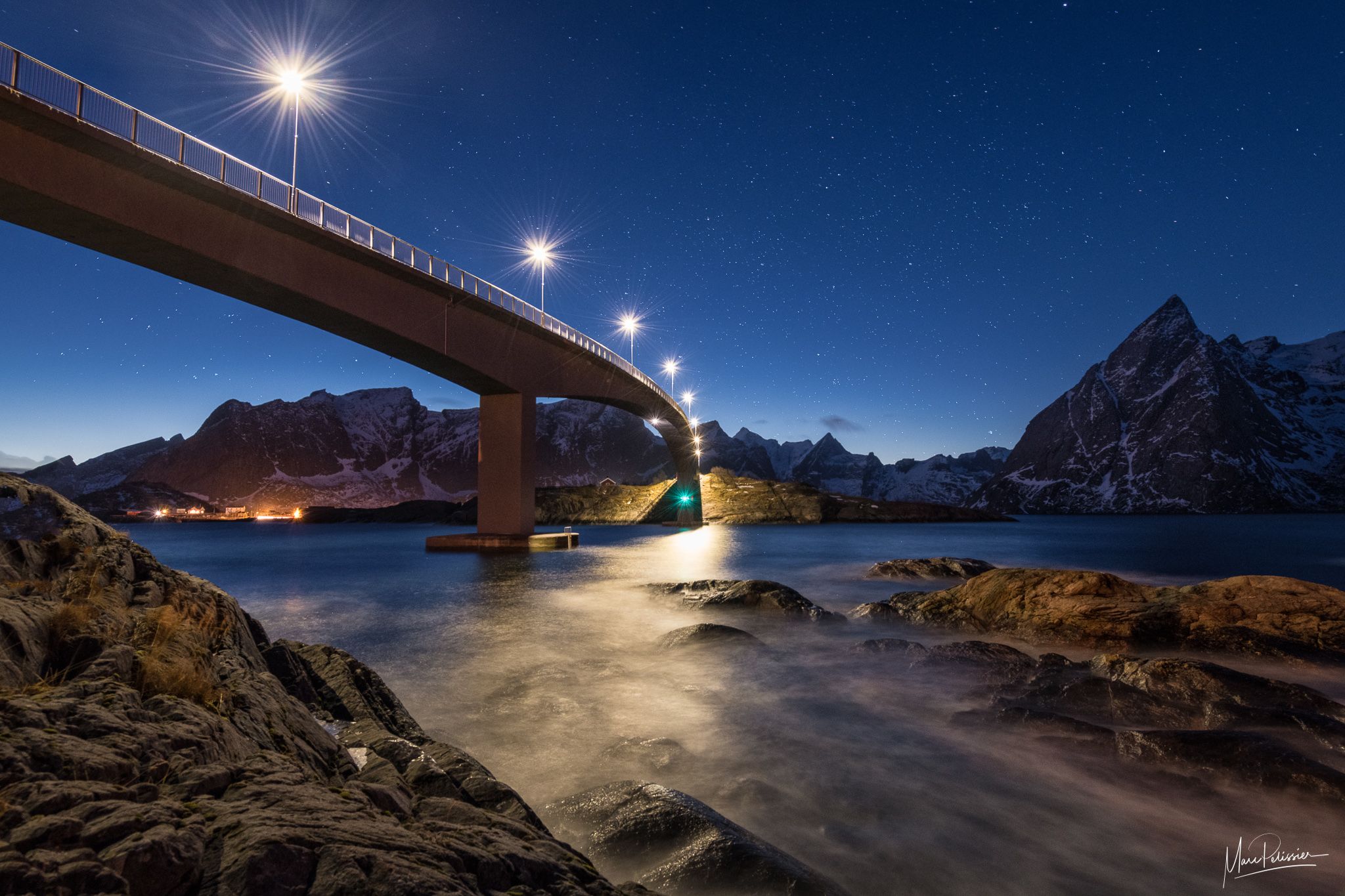Under the Bridge of Hamnøy, Norway
