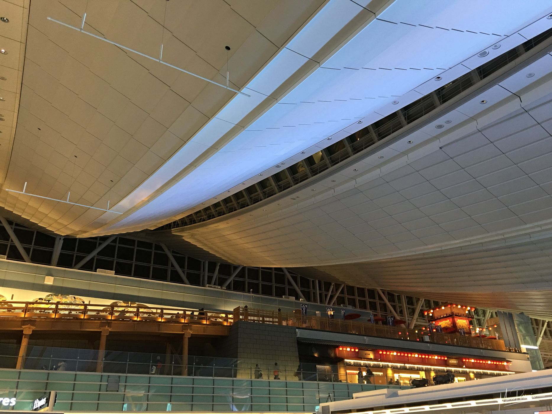 Haneda airport main hall, Japan