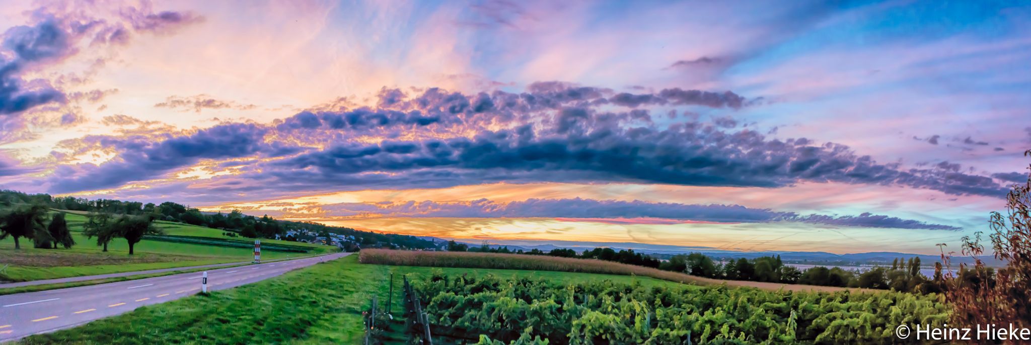 Hegau view, Switzerland