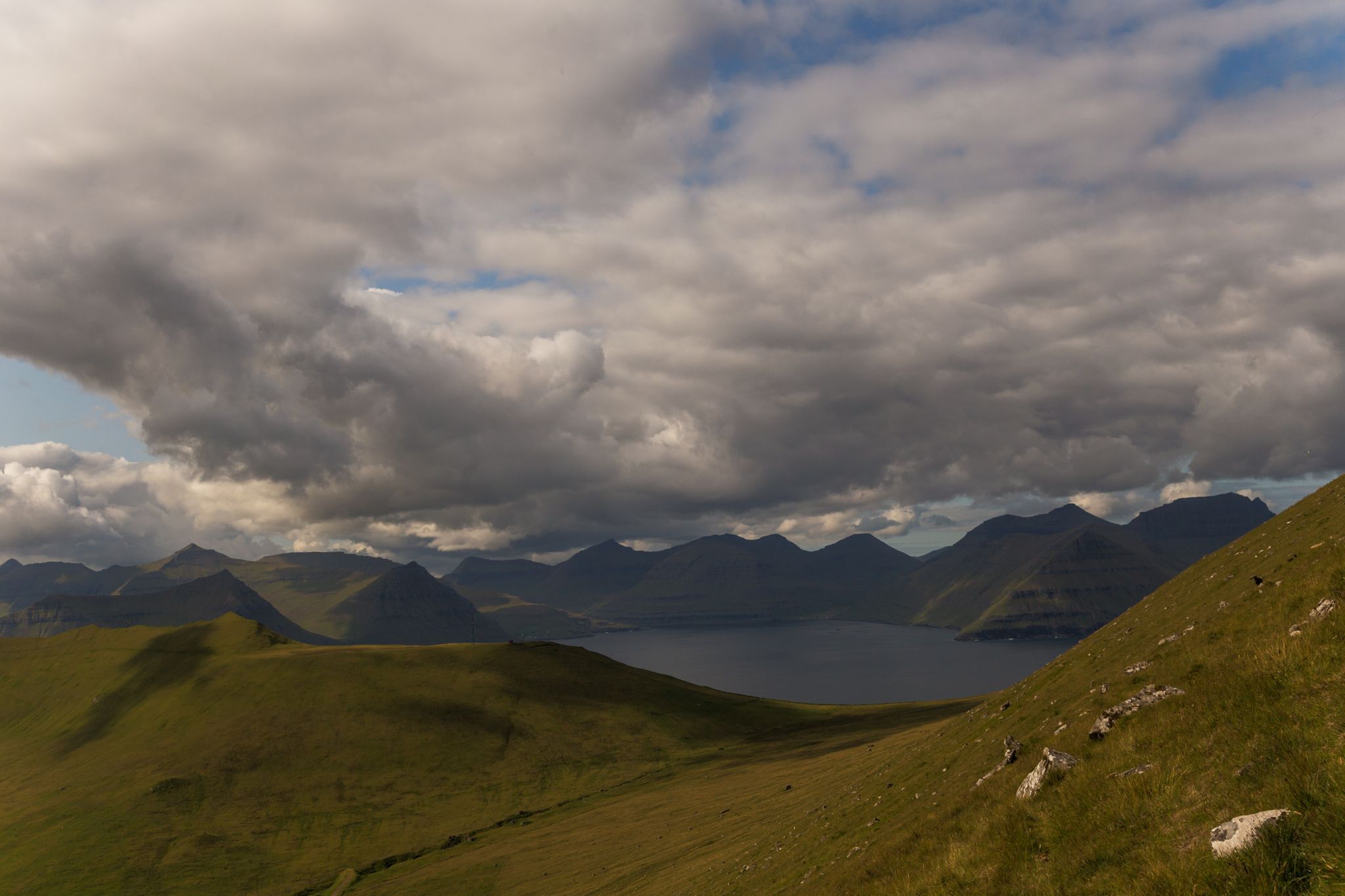 Hiking between Trollanes and Miklaladur, Faroe Islands