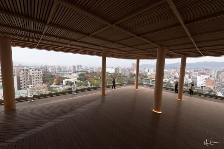 Hiroshima dome from Orizuru tower