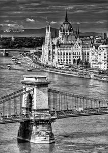 Hungarian Parliament & Chain Bridge