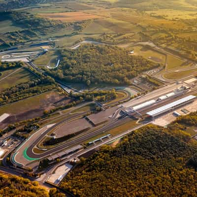 The Hungarian F1 race track, Hungary