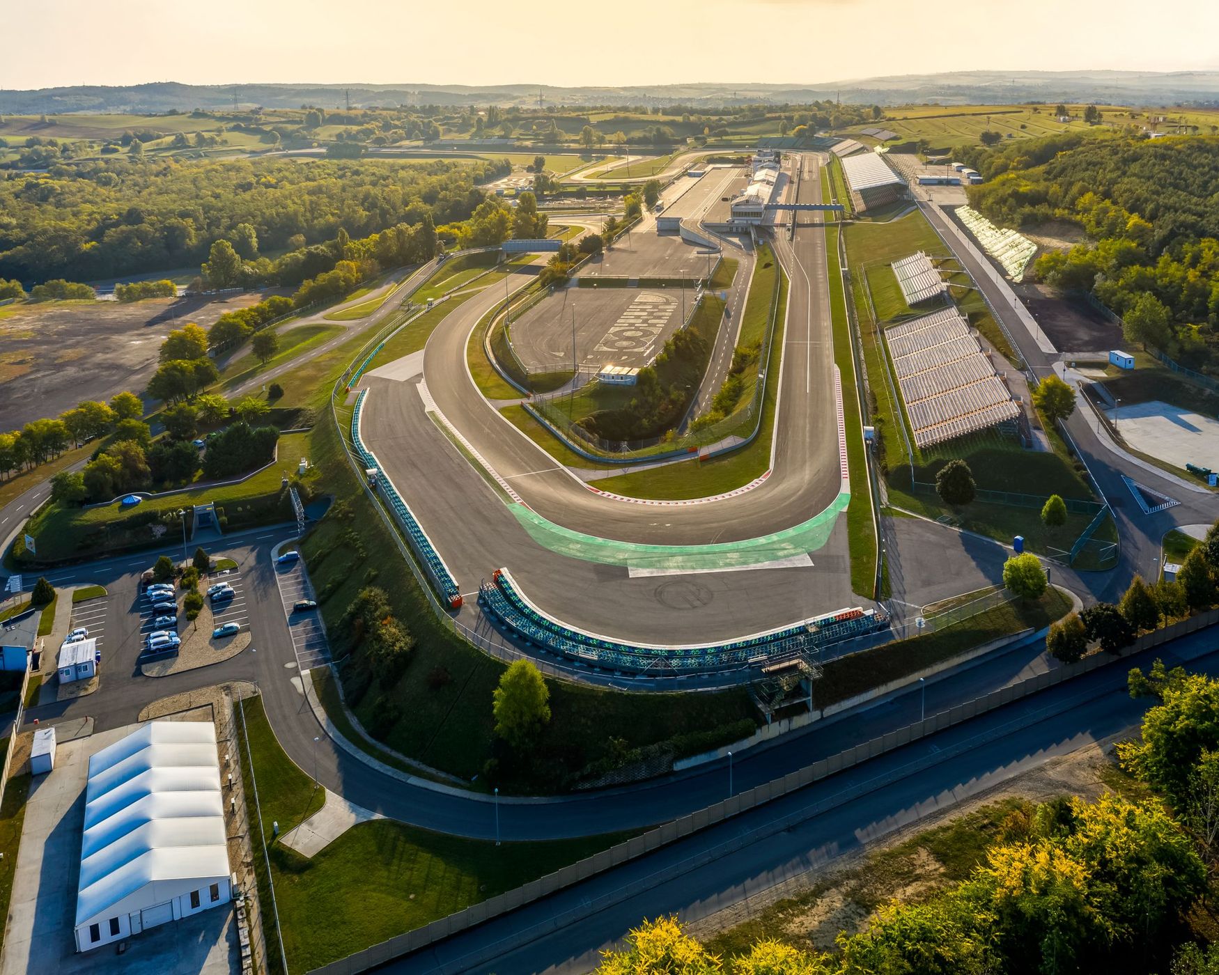 The Hungarian F1 race track, Hungary