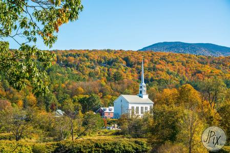 Indian summer in Stowe, VT