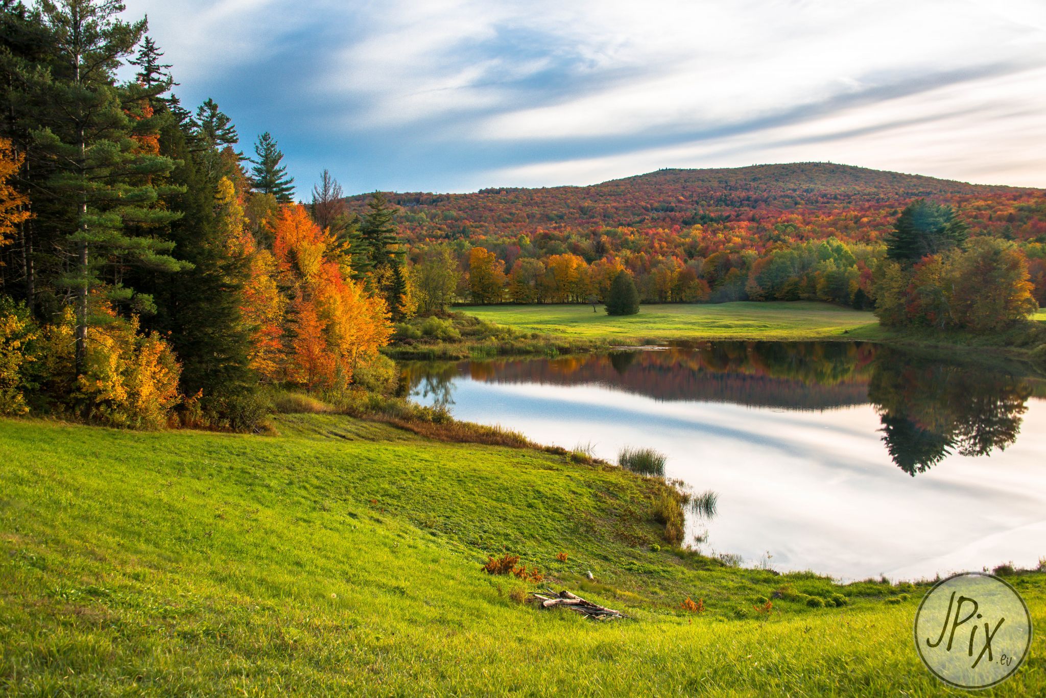 Indian Summer in Vermont, USA