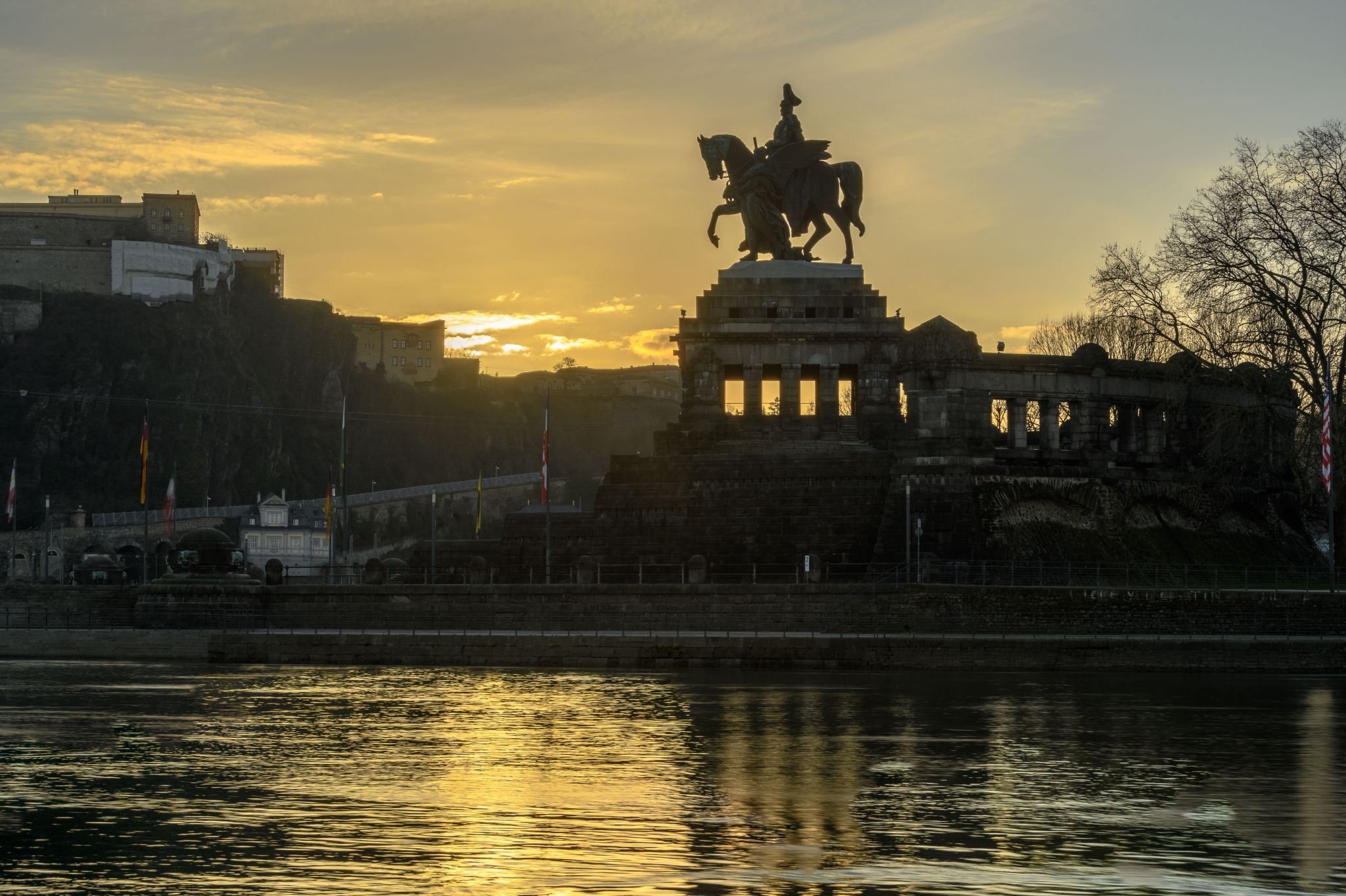 Kaiser Wilhelm Monument, Koblenz, Germany