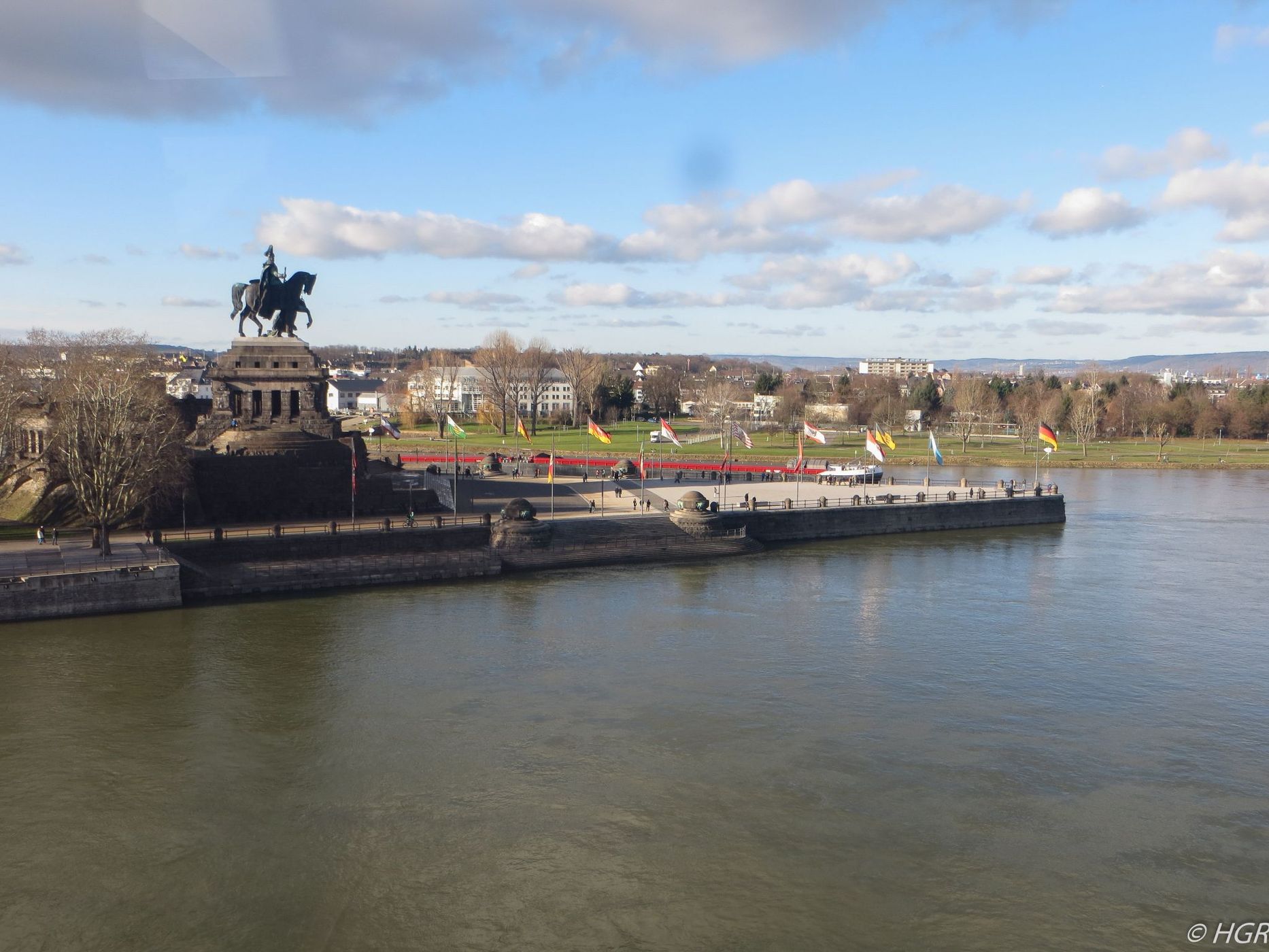 Kaiser Wilhelm Monument, Koblenz, Germany