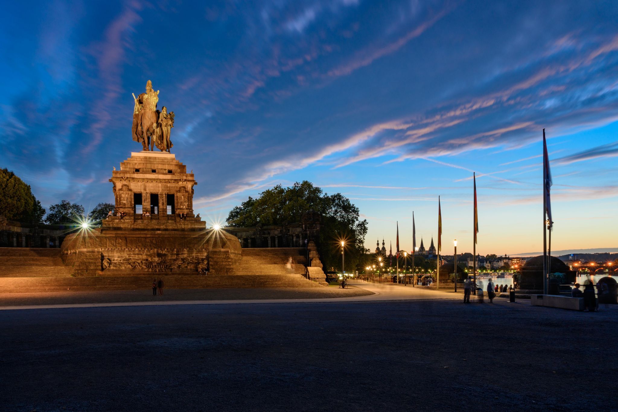 Kaiser Wilhelm Monument, Koblenz, Germany