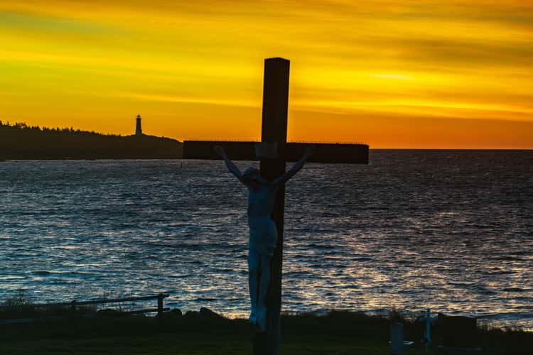Kennington Cove Cemetry & Lighthouse Louisbourg Nova Scotia